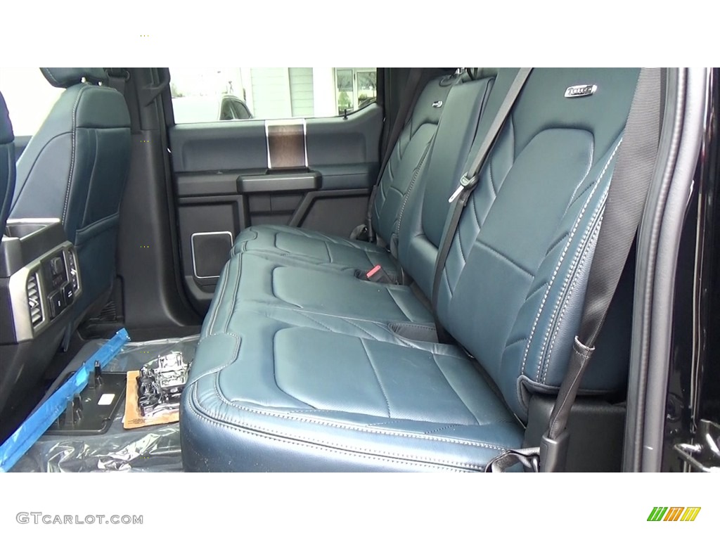 Limited Navy Pier Interior 2018 Ford F150 Limited SuperCrew 4x4 Photo #126509186
