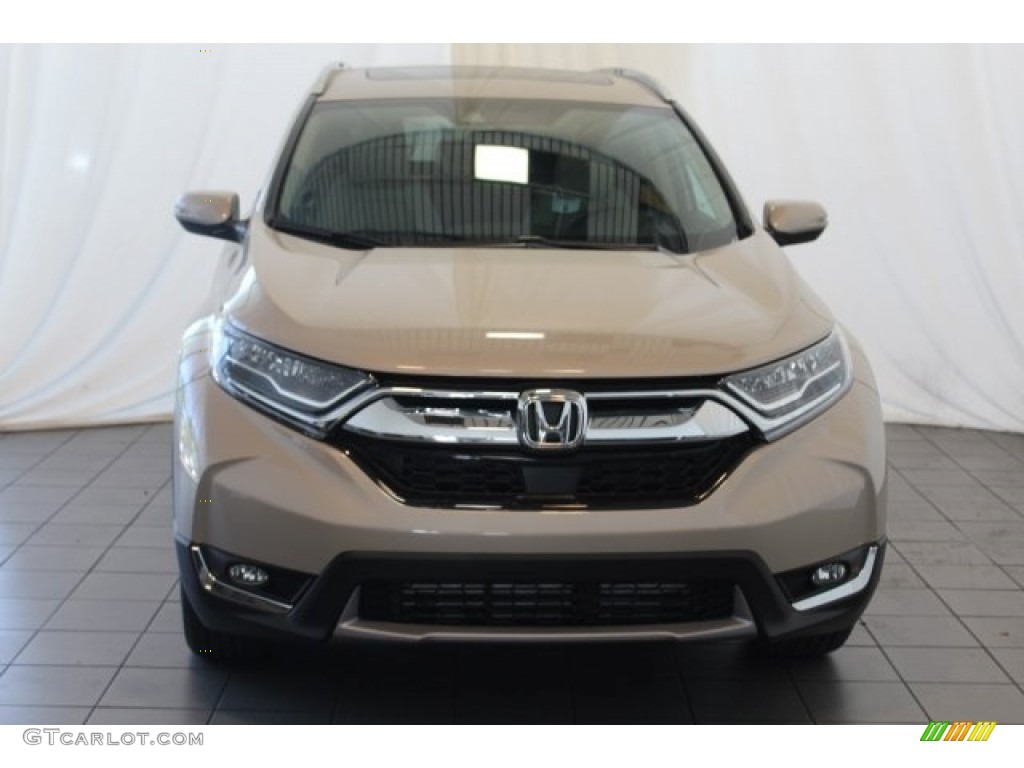 2018 CR-V Touring - Sandstorm Metallic / Ivory photo #4