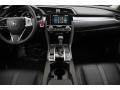 2018 Honda Civic Black Interior Dashboard Photo