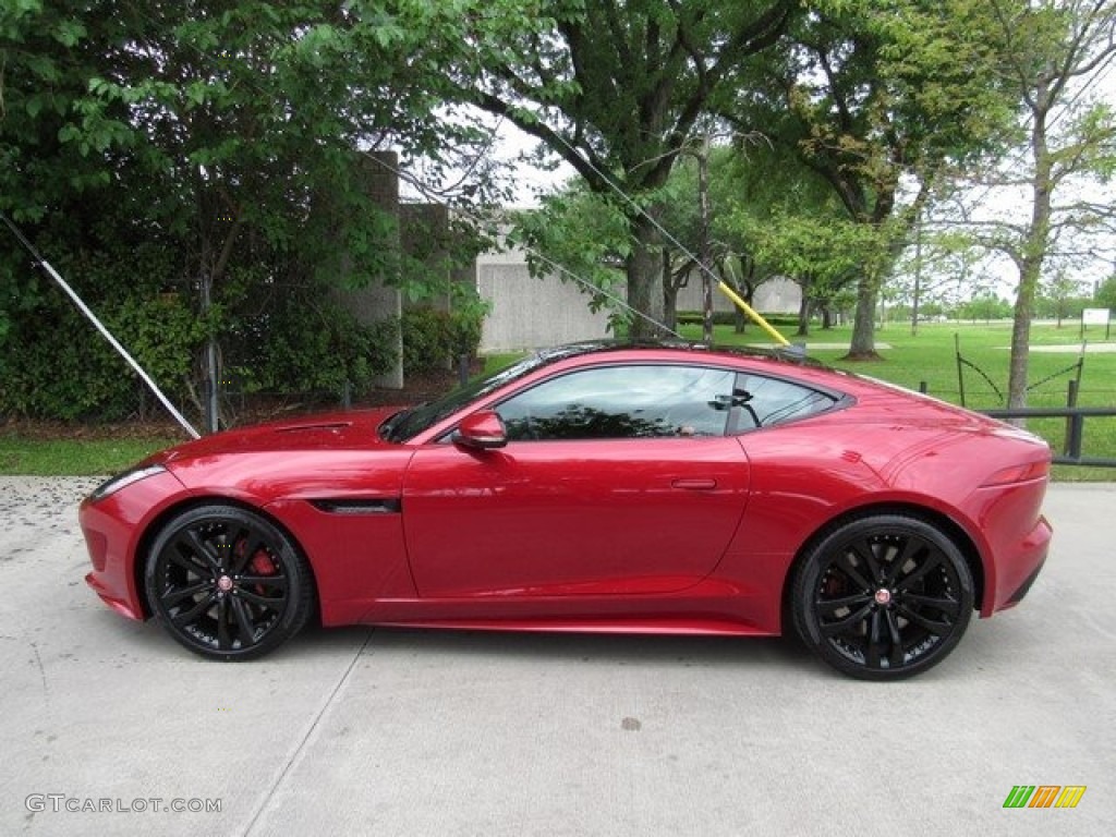 2015 F-TYPE S Coupe - Italian Racing Red Metallic / Jet photo #6