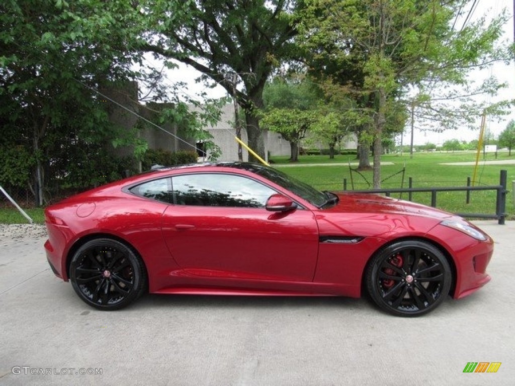 2015 F-TYPE S Coupe - Italian Racing Red Metallic / Jet photo #7