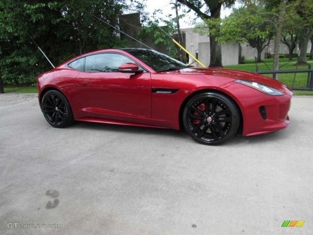 2015 F-TYPE S Coupe - Italian Racing Red Metallic / Jet photo #13