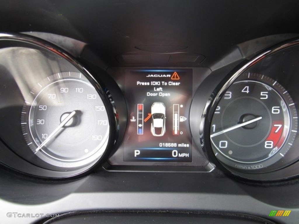 2015 Jaguar F-TYPE S Coupe Gauges Photos