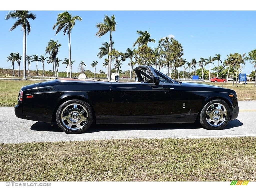 Diamond Black 2008 Rolls-Royce Phantom Drophead Coupe Standard Phantom Drophead Coupe Model Exterior Photo #126517835