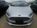 Ingot Silver - Fiesta SE Sedan Photo No. 2