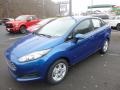 Lightning Blue - Fiesta SE Sedan Photo No. 5