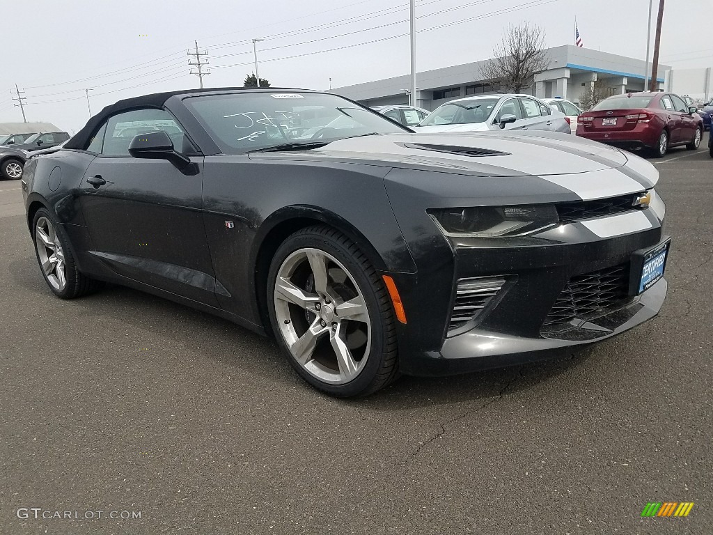 2017 Camaro SS Convertible - Nightfall Gray Metallic / Jet Black photo #1