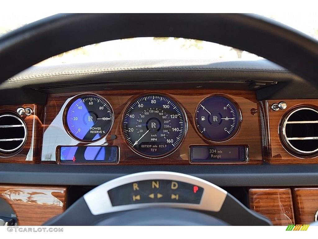 2008 Rolls-Royce Phantom Drophead Coupe Standard Phantom Drophead Coupe Model Gauges Photo #126518750