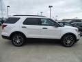 2018 White Platinum Ford Explorer Sport 4WD  photo #5