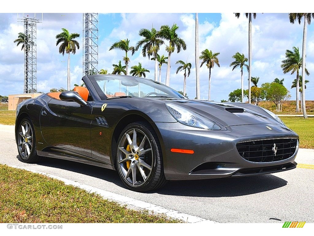 2012 California  - Grigio Silverstone (Dark Gray Metallic) / Cuoio (Beige) photo #1
