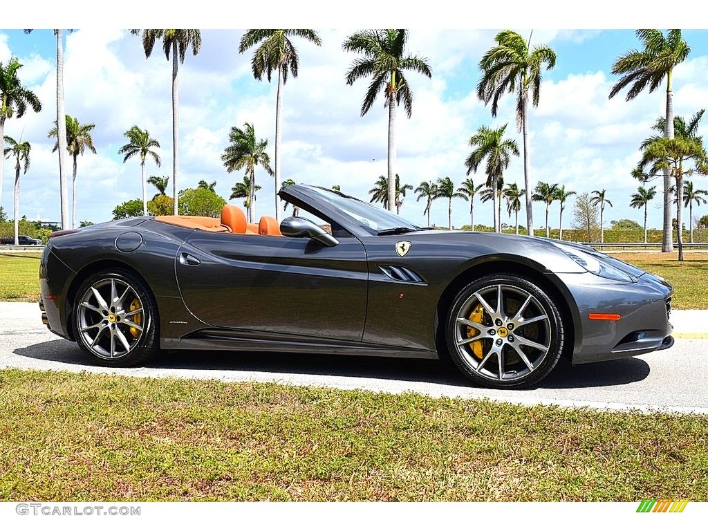 2012 California  - Grigio Silverstone (Dark Gray Metallic) / Cuoio (Beige) photo #2