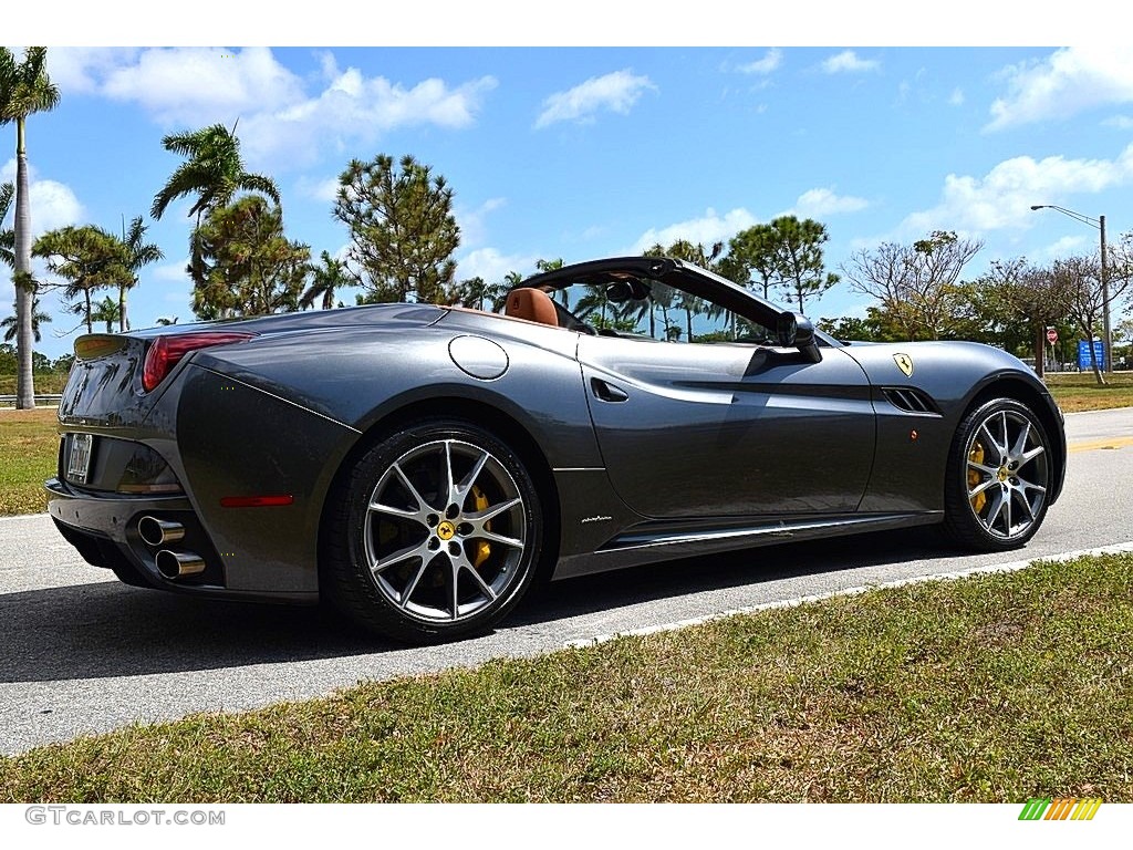 2012 California  - Grigio Silverstone (Dark Gray Metallic) / Cuoio (Beige) photo #4