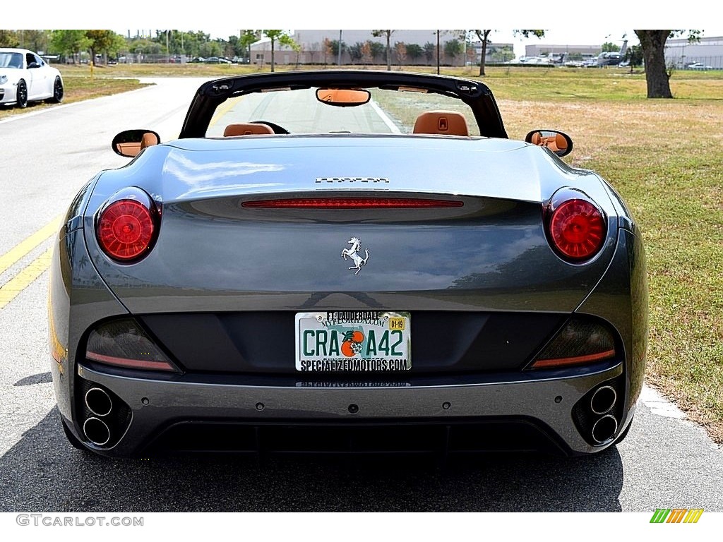 2012 California  - Grigio Silverstone (Dark Gray Metallic) / Cuoio (Beige) photo #5