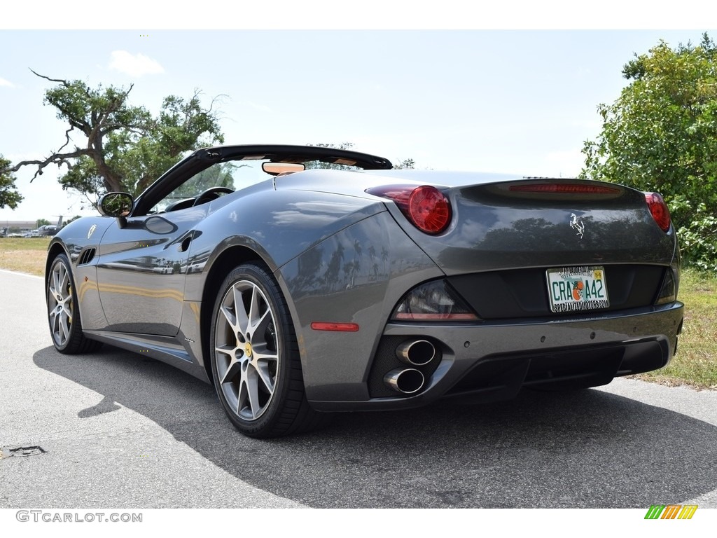 2012 California  - Grigio Silverstone (Dark Gray Metallic) / Cuoio (Beige) photo #7