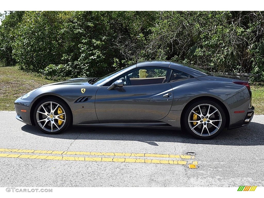 2012 California  - Grigio Silverstone (Dark Gray Metallic) / Cuoio (Beige) photo #11