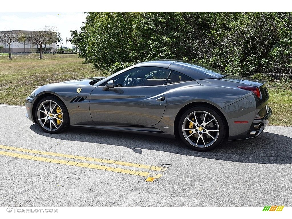 2012 California  - Grigio Silverstone (Dark Gray Metallic) / Cuoio (Beige) photo #13