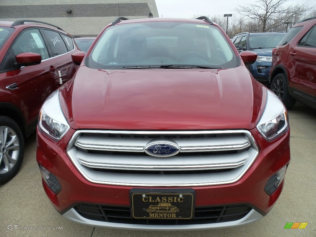 2018 Escape SE - Ruby Red / Charcoal Black photo #2
