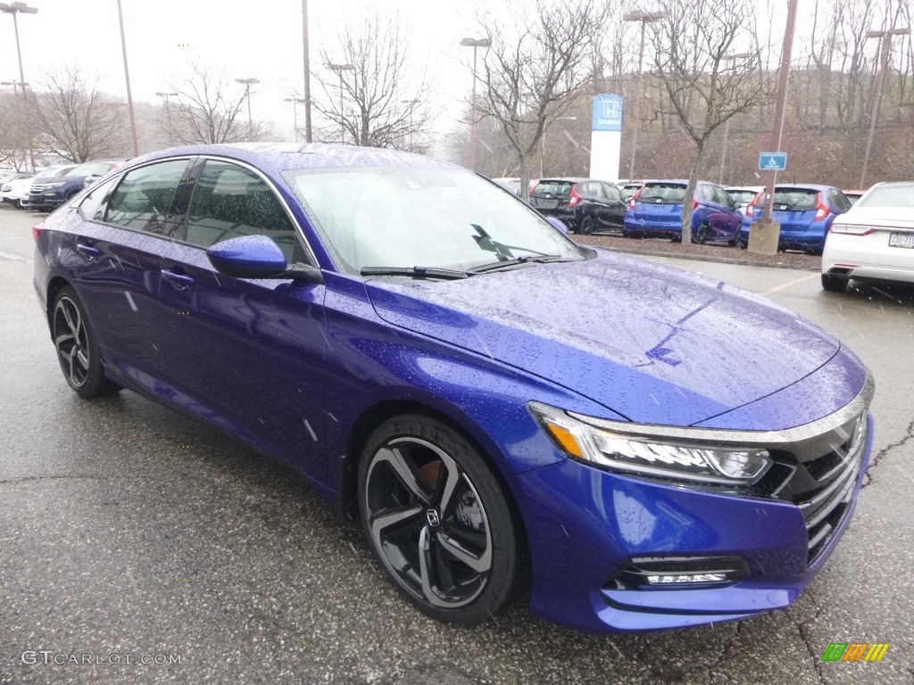 2018 Accord Sport Sedan - Still Night Pearl / Black photo #5