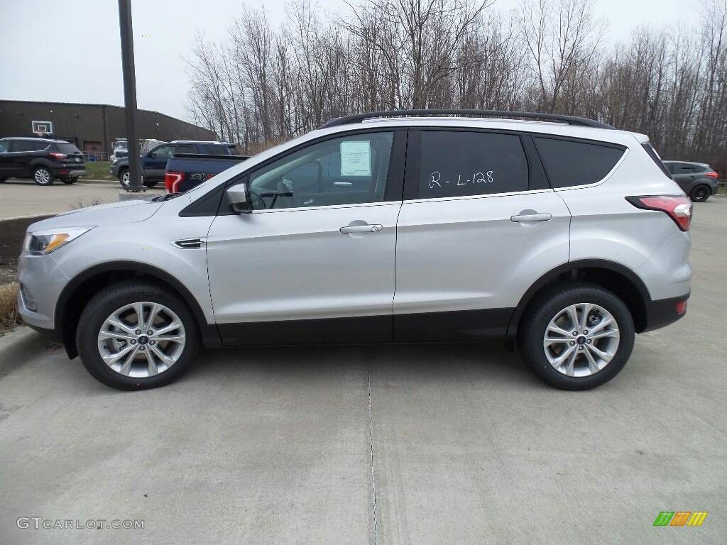 2018 Escape SE - Ingot Silver / Charcoal Black photo #3