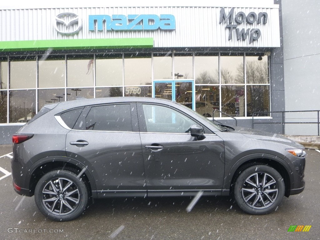 2018 CX-5 Touring AWD - Machine Gray Metallic / Black photo #1