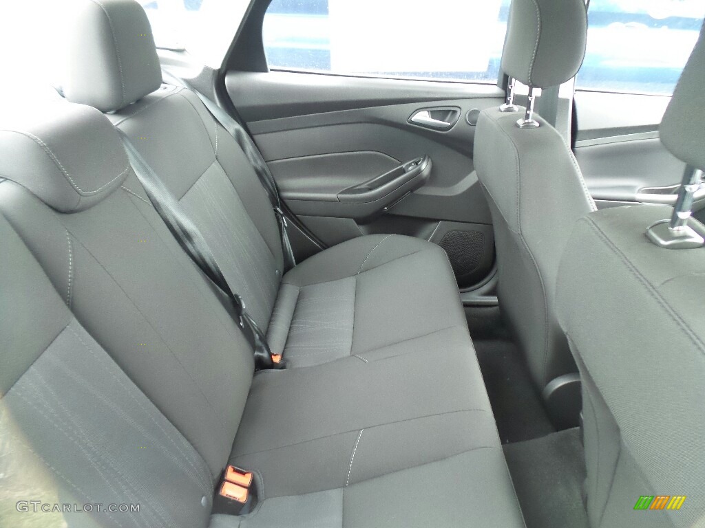 2018 Focus SEL Sedan - Blue Metallic / Charcoal Black photo #6