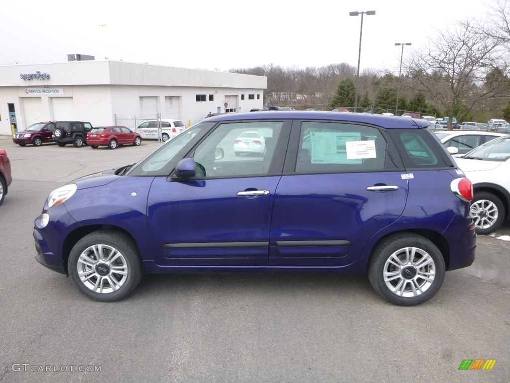 Blue 2018 Fiat 500L Pop Exterior Photo #126521903