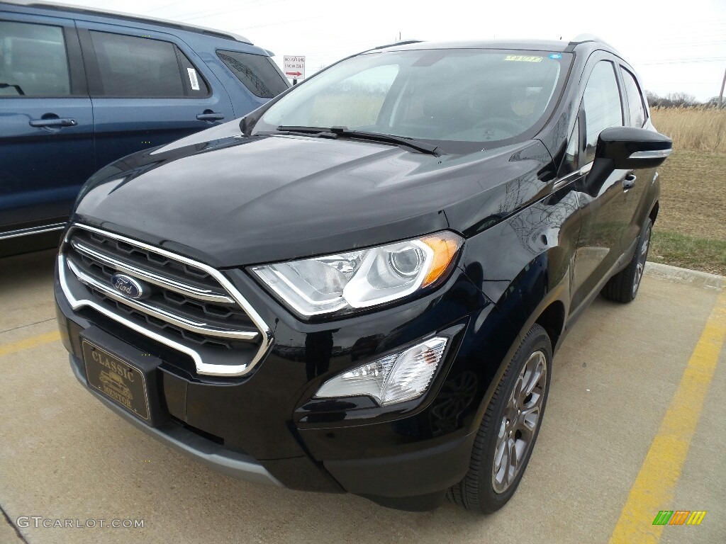 2018 EcoSport Titanium 4WD - Shadow Black / Ebony Black photo #1