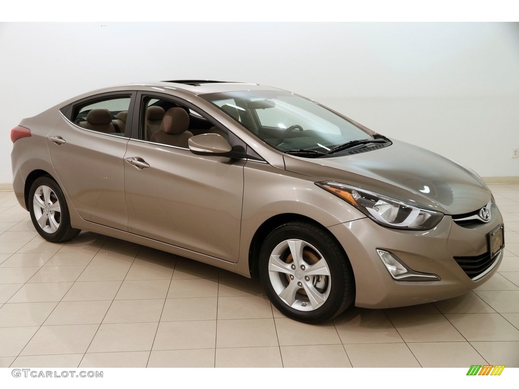 2016 Elantra Value Edition - Desert Bronze / Beige photo #1