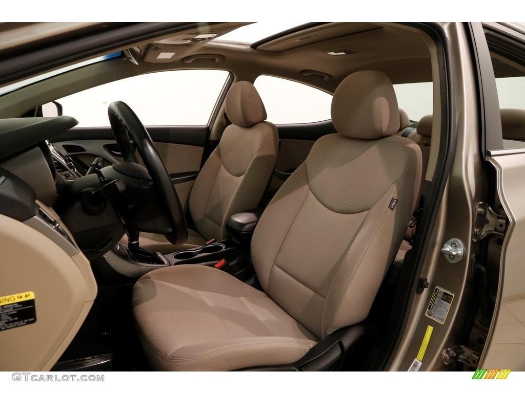 2016 Elantra Value Edition - Desert Bronze / Beige photo #5