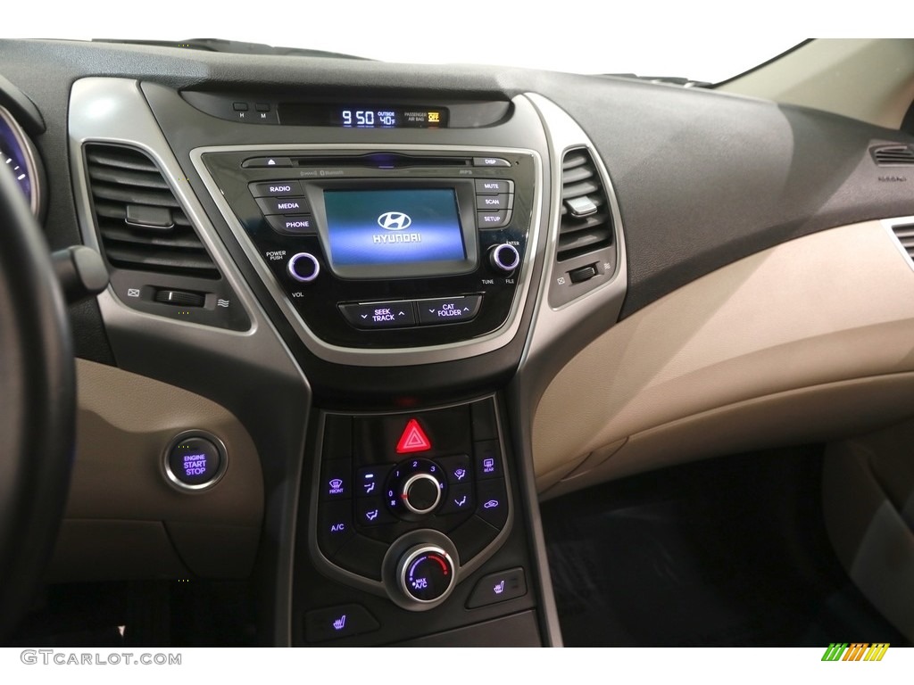 2016 Elantra Value Edition - Desert Bronze / Beige photo #9