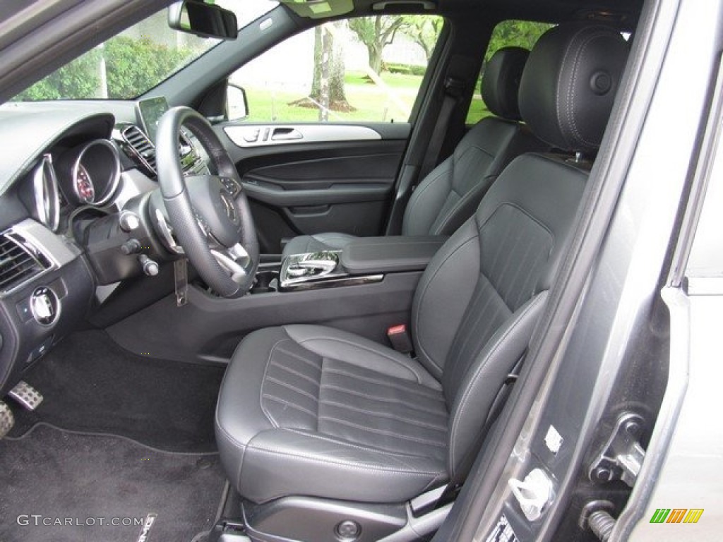 Black Interior 2017 Mercedes-Benz GLE 43 AMG 4Matic Photo #126523520