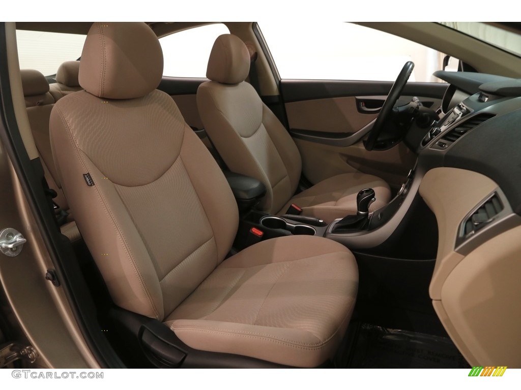 2016 Elantra Value Edition - Desert Bronze / Beige photo #15