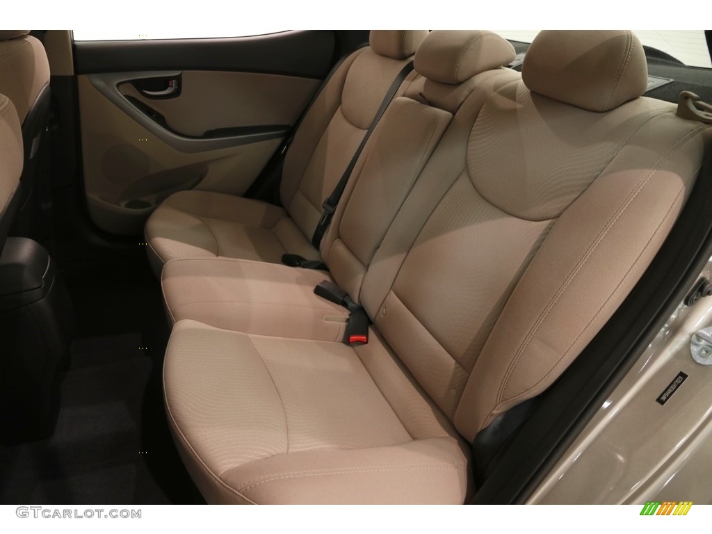2016 Elantra Value Edition - Desert Bronze / Beige photo #17