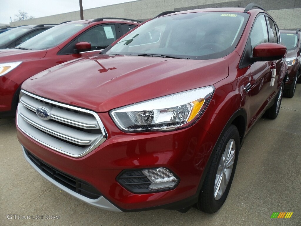 2018 Escape SE 4WD - Ruby Red / Charcoal Black photo #1