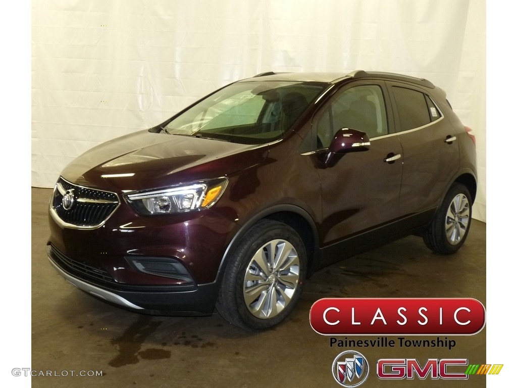 Black Cherry Metallic Buick Encore