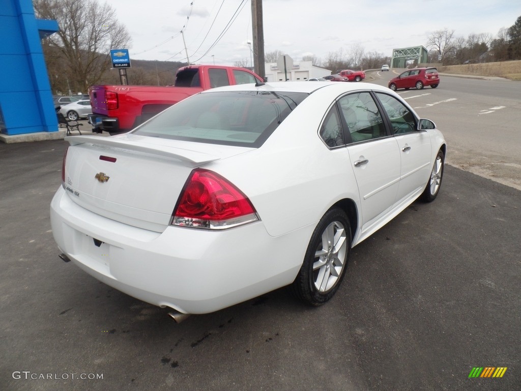 2012 Impala LTZ - Summit White / Gray photo #5