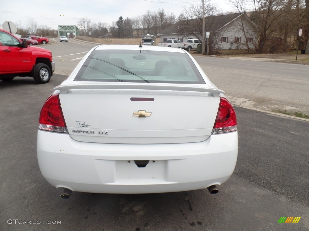 2012 Impala LTZ - Summit White / Gray photo #6