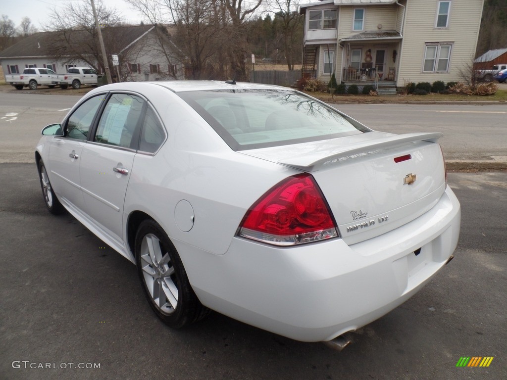2012 Impala LTZ - Summit White / Gray photo #7