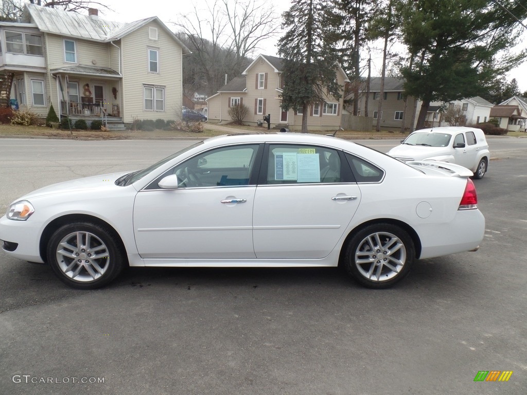 2012 Impala LTZ - Summit White / Gray photo #8