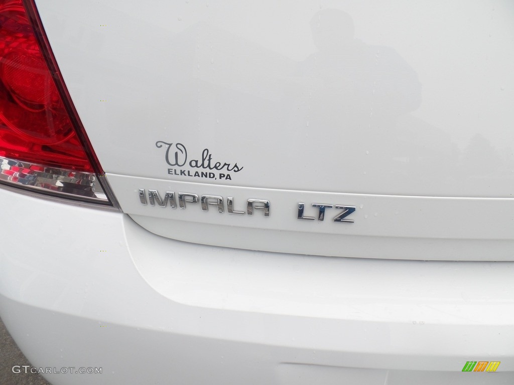 2012 Impala LTZ - Summit White / Gray photo #10