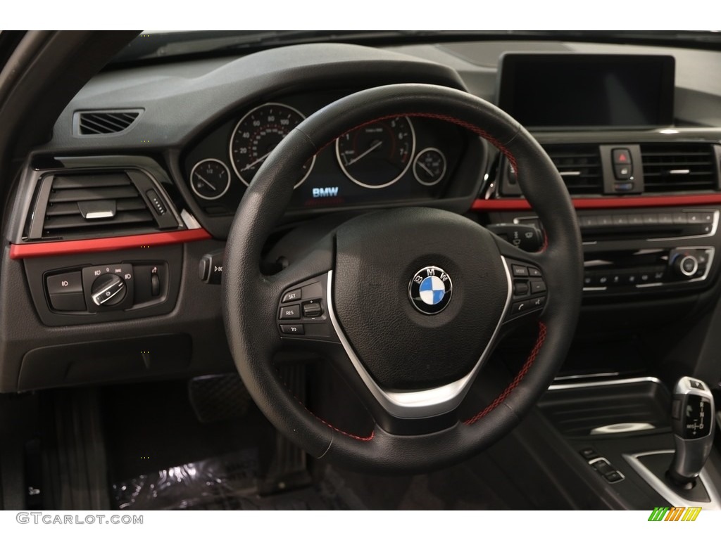 2014 3 Series 328i xDrive Sedan - Black Sapphire Metallic / Black photo #6