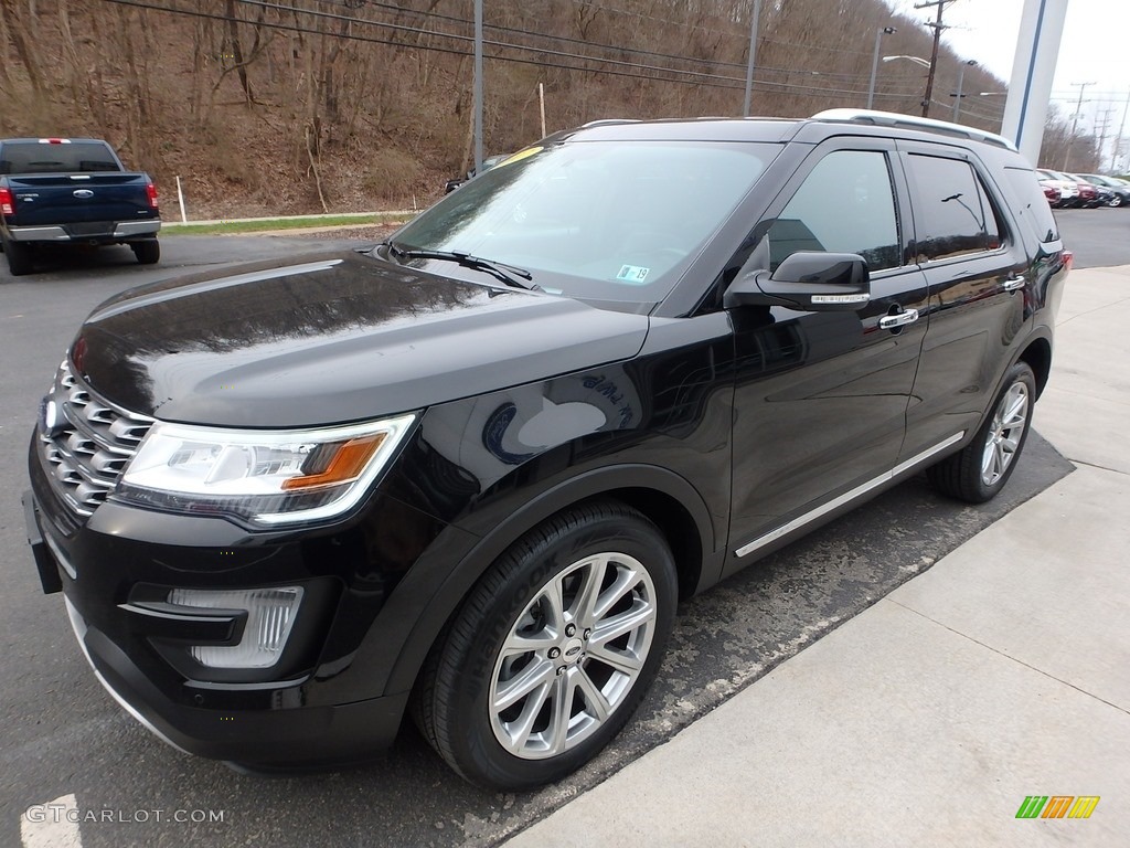 2017 Explorer Limited 4WD - Shadow Black / Ebony Black photo #7