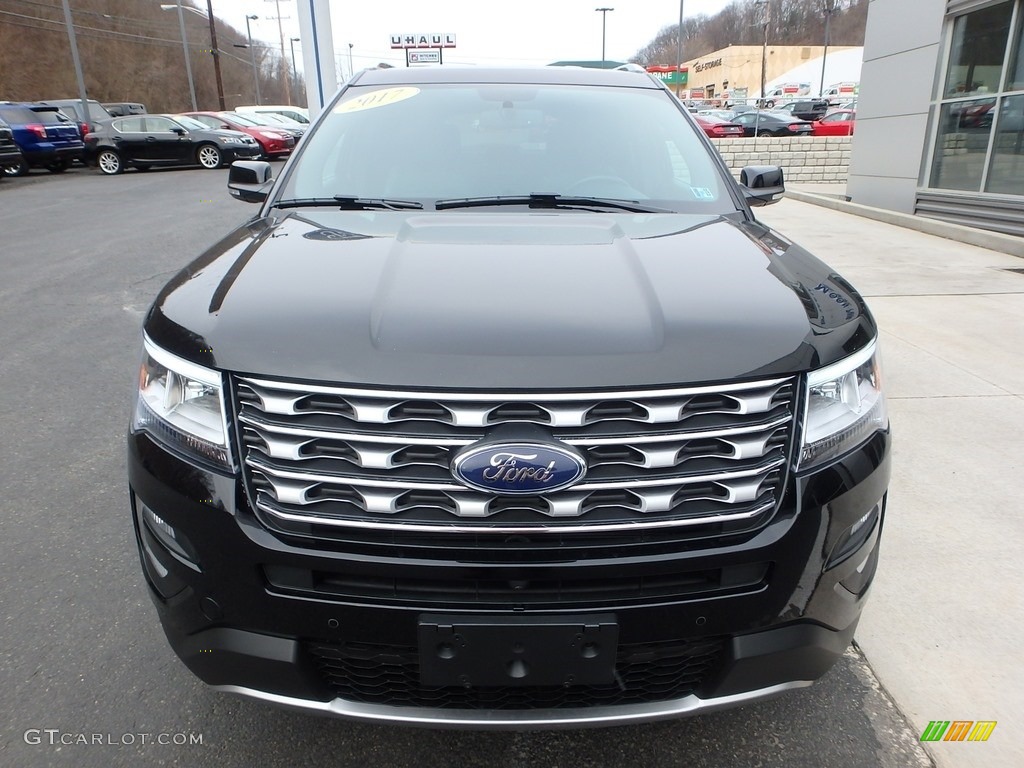 2017 Explorer Limited 4WD - Shadow Black / Ebony Black photo #8