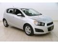 Silver Ice Metallic 2012 Chevrolet Sonic LT Hatch