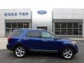 2015 Deep Impact Blue Ford Explorer Limited 4WD  photo #1