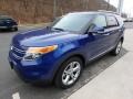 2015 Deep Impact Blue Ford Explorer Limited 4WD  photo #7