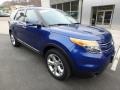 2015 Deep Impact Blue Ford Explorer Limited 4WD  photo #9