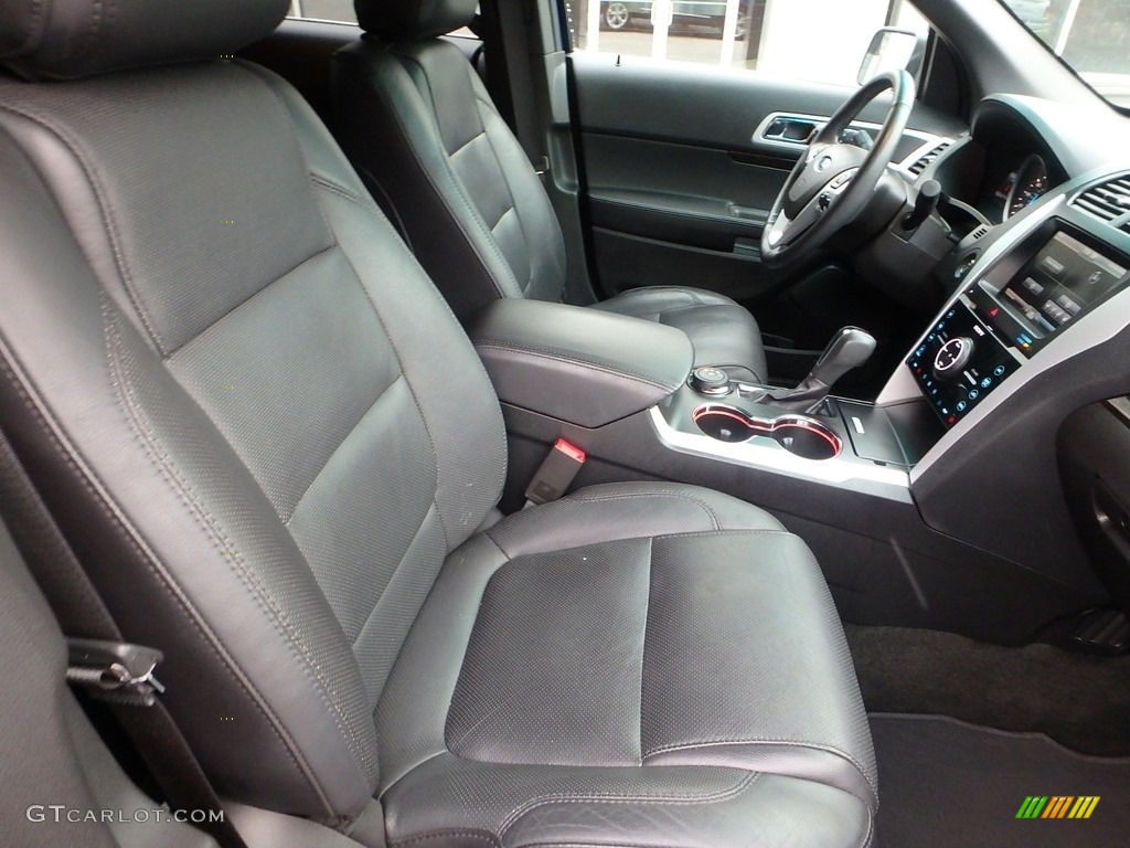 2015 Explorer Limited 4WD - Deep Impact Blue / Charcoal Black photo #11