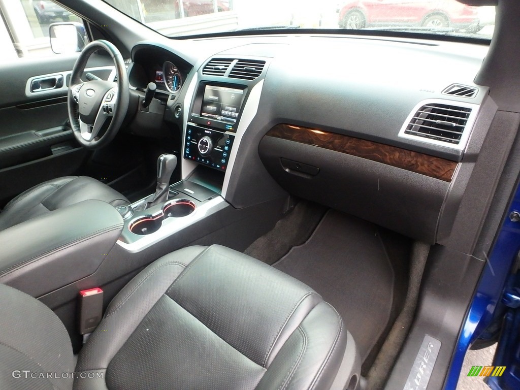 2015 Explorer Limited 4WD - Deep Impact Blue / Charcoal Black photo #12
