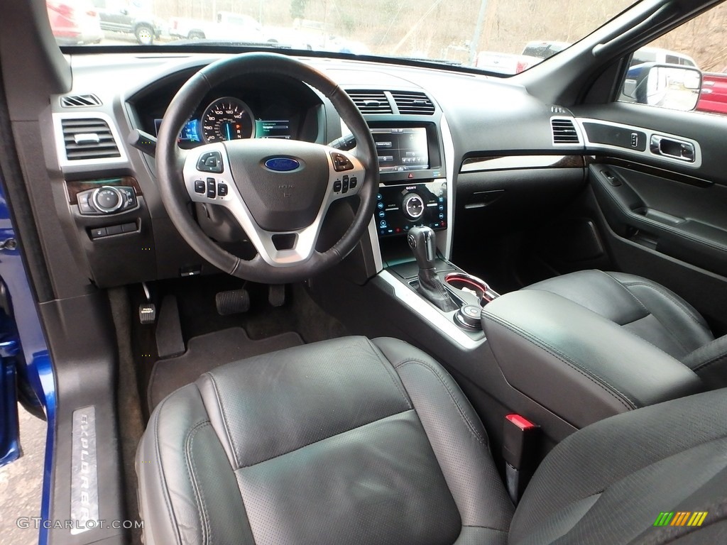 2015 Explorer Limited 4WD - Deep Impact Blue / Charcoal Black photo #18